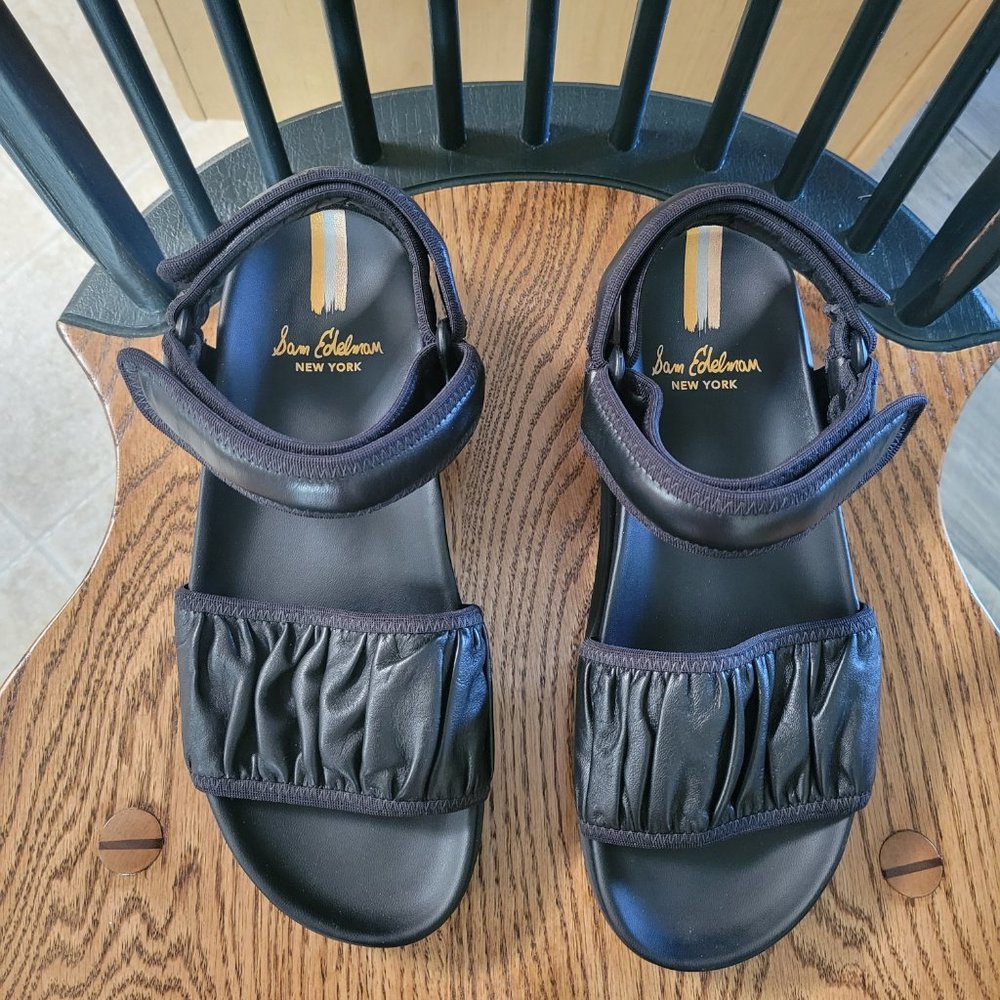 Sam edelman leather lug sole sandals